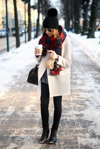 Comment porter un pull en hiver