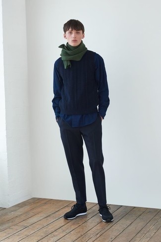 Comment porter un pull en v sans manches à l'adolescence