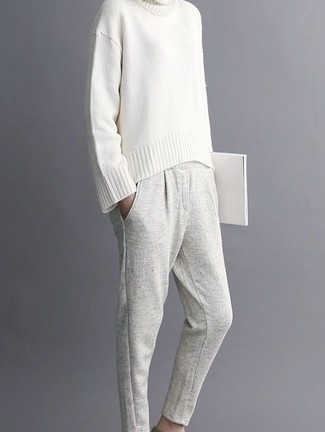 Comment porter un pantalon de jogging au printemps