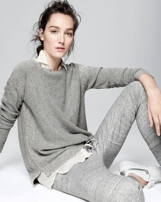 Comment porter un pantalon de jogging au printemps