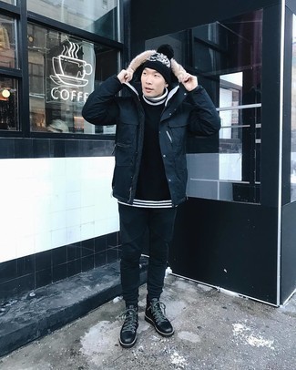 Comment porter un pantalon de jogging avec des bottes de travail