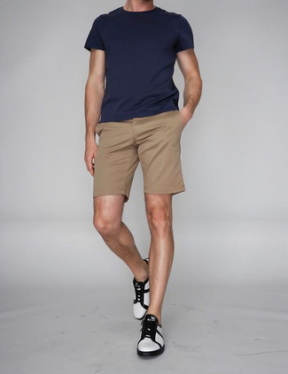 Short marron clair Moncler Genius