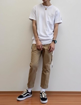 Pantalon chino marron clair Tom Ford