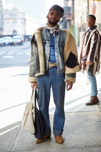 Comment porter une ceinture marron clair en hiver