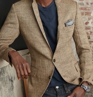 Comment porter un blazer marron clair