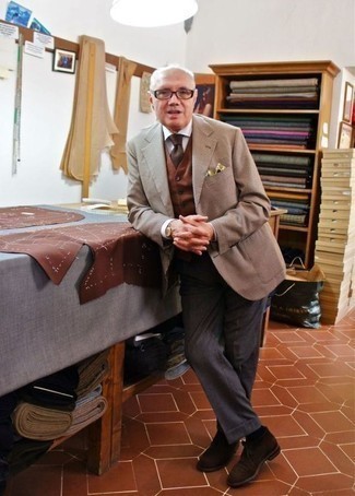 Comment porter un blazer marron clair