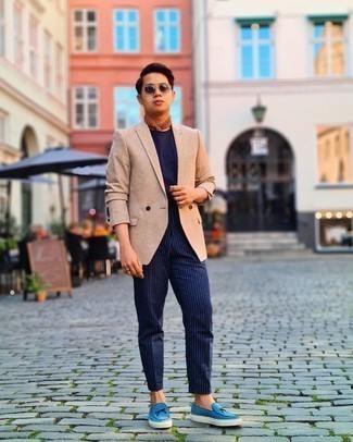 Comment porter un blazer marron clair
