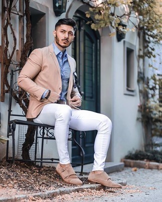 Comment porter un blazer marron clair