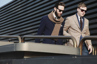 Comment porter un blazer marron clair