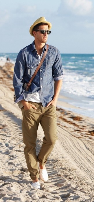 Comment porter un chapeau marron clair