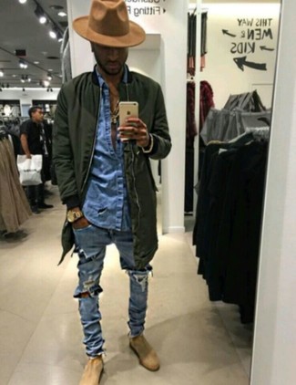 Comment porter un chapeau marron clair