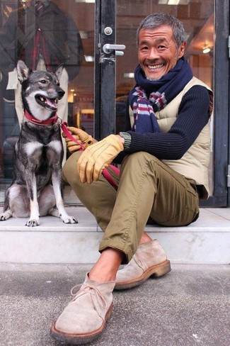 Comment porter des gants en cuir marron clair