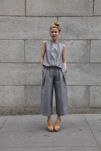 Comment porter des mules en cuir marron clair