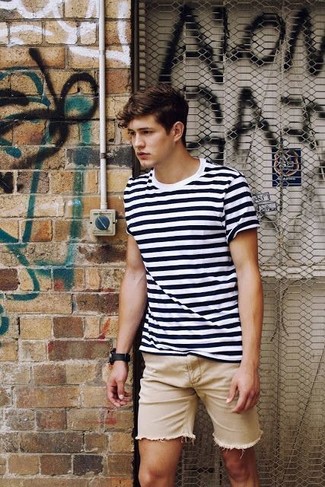 Comment porter un short marron clair