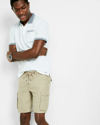 Comment porter un short marron clair