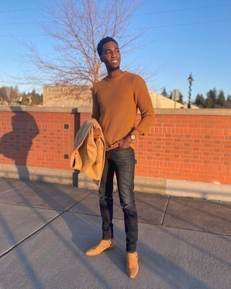 Comment porter un blazer en laine marron clair