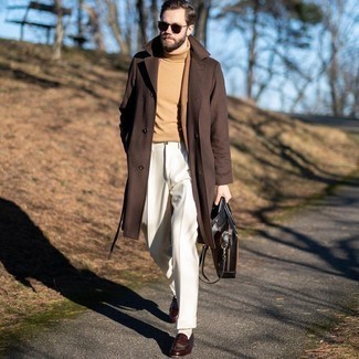Comment porter un blazer en laine marron clair