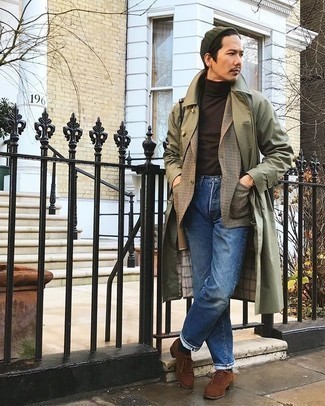Un blazer à porter avec des chaussures brogues tabac pour un style chic decontractés quand il fait frais