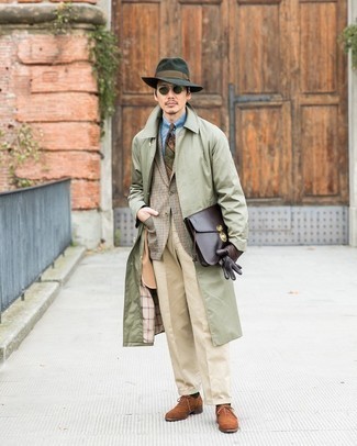 Un blazer à porter avec des chaussures brogues tabac