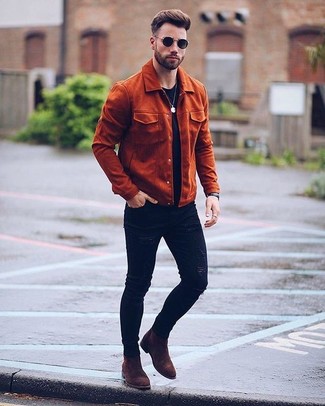 Comment porter une veste style militaire tabac