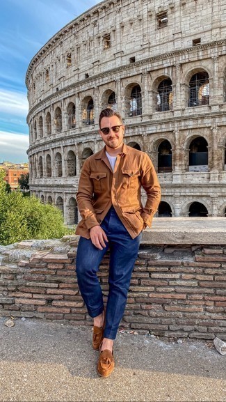 Comment porter une veste style militaire tabac