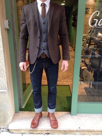 Comment porter des bottes de loisirs en cuir tabac