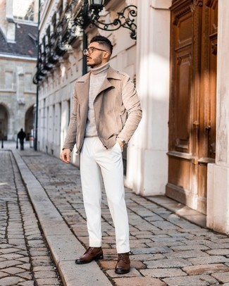 Comment porter des bottes de loisirs en cuir tabac