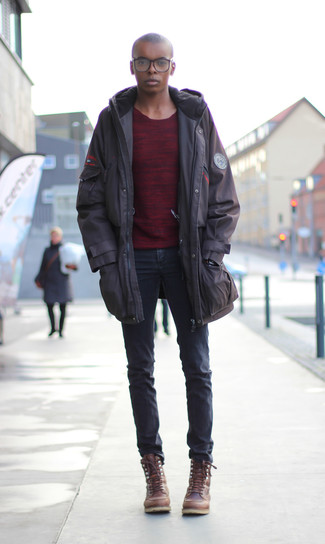 Comment porter une parka tabac