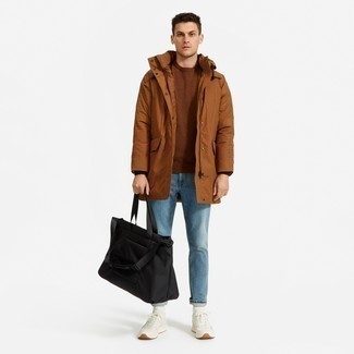 Comment porter une parka tabac