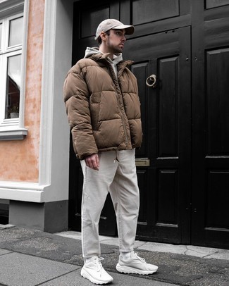 Comment porter une doudoune tabac au printemps