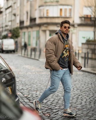 Comment porter une doudoune tabac au printemps