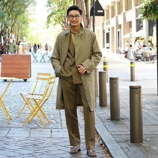 Trench olive Burberry