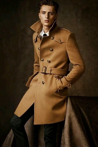 Trench marron Lemaire