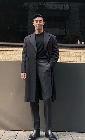 Trench noir Burberry