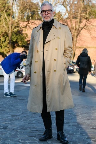 Trench marron clair Lemaire