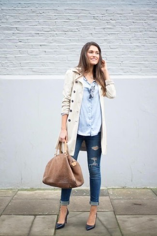 Comment porter un trench