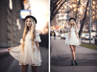 Comment porter une robe de cocktail de tulle