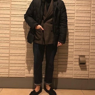 Comment porter un pull à col roulé avec un jean