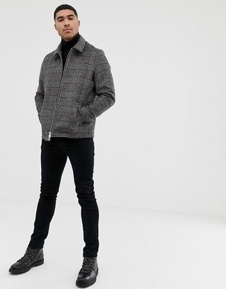 Comment porter un pull à col roulé avec un jean