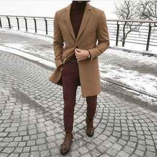 Comment porter un pull à col roulé quand il fait froid à 30 ans