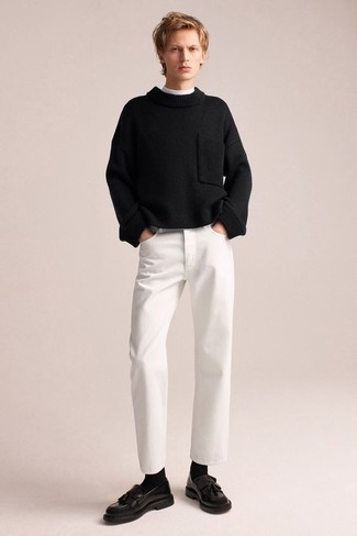 Comment porter un pull à col roulé pour un style chic decontractés au printemps à l'adolescence