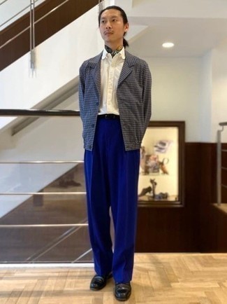 Pantalon chino bleu marine Antony Morato