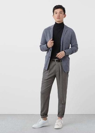 Pantalon chino gris Benetton