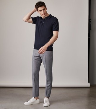 Pantalon chino gris Jacob Cohen