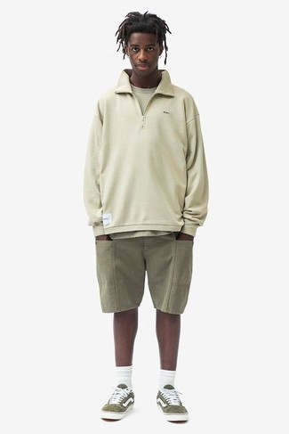 Pull à col polo beige FEAR OF GOD ESSENTIALS