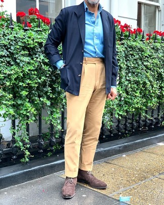 Chemise à manches longues turquoise Polo Ralph Lauren