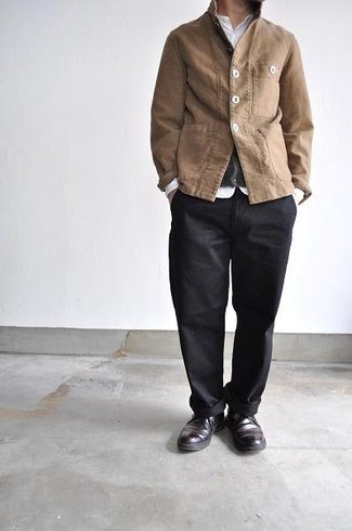 Pantalon chino noir Marc Jacobs