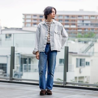 Veste-chemise blanche Yohji Yamamoto