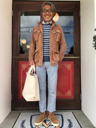 Pantalon chino bleu clair Vivienne Westwood MAN