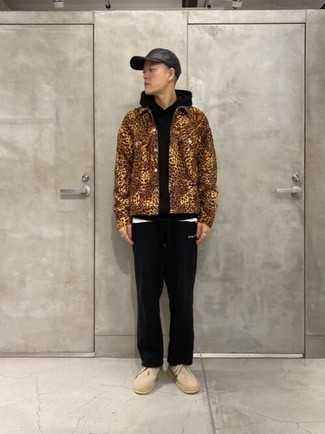 Veste-chemise imprimée léopard marron ASOS DESIGN